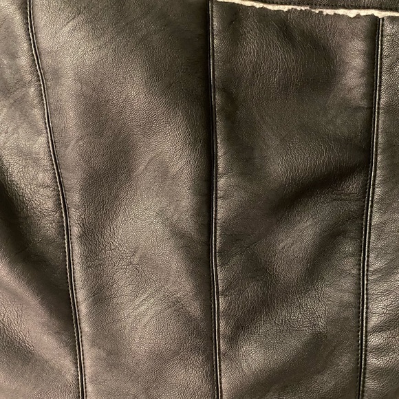 Vegan Leather Jacket - Picture 9 of 10